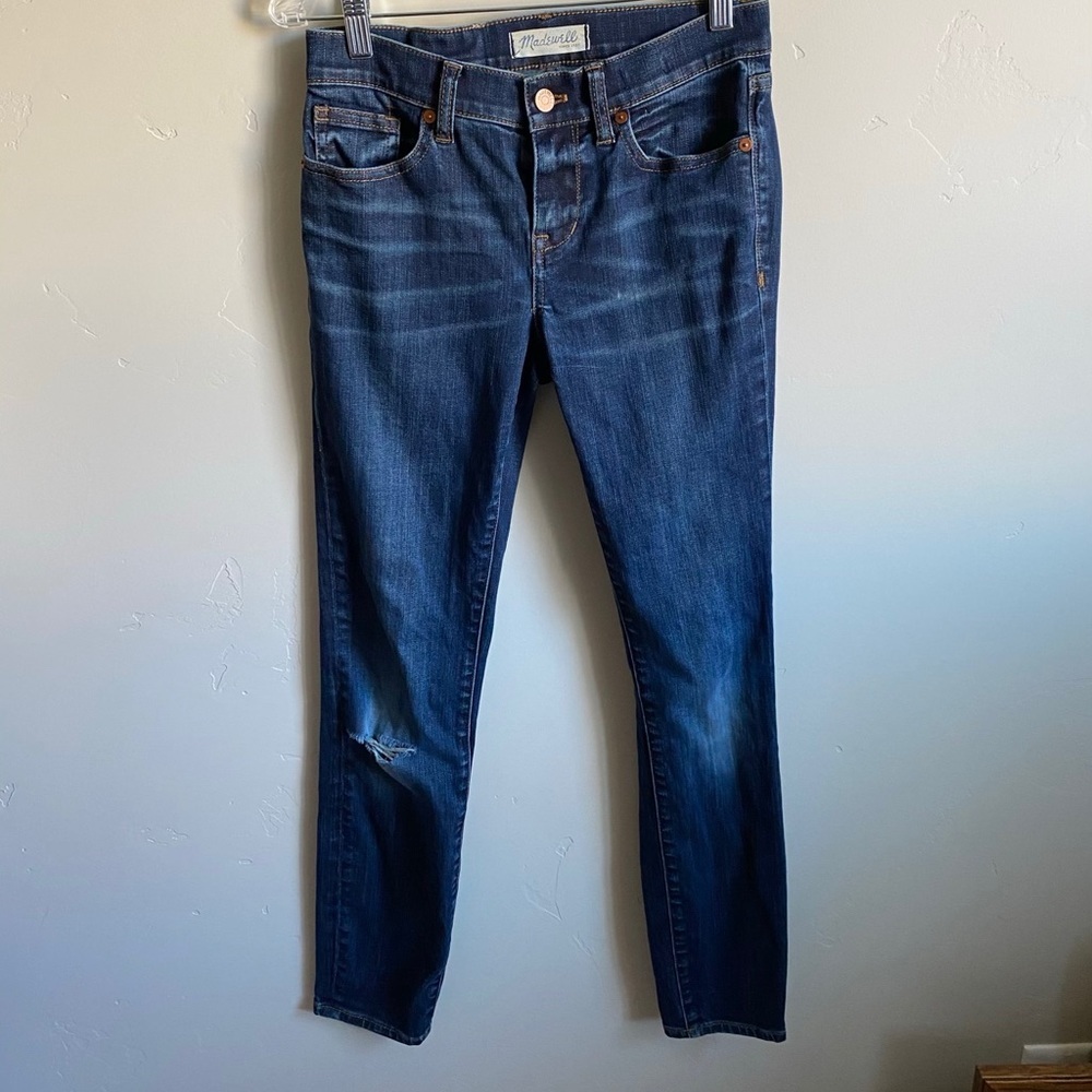 Madewell size 25 distressed jeans - Picture 3 of 4